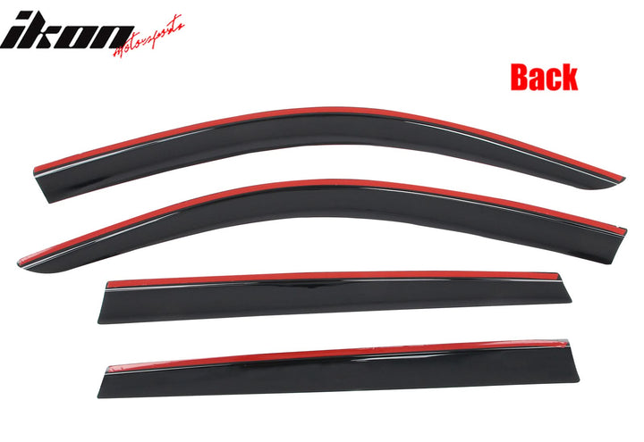 2019-2025 BMW G05 X5 Low Profile Style Tape on Window Visors Guards