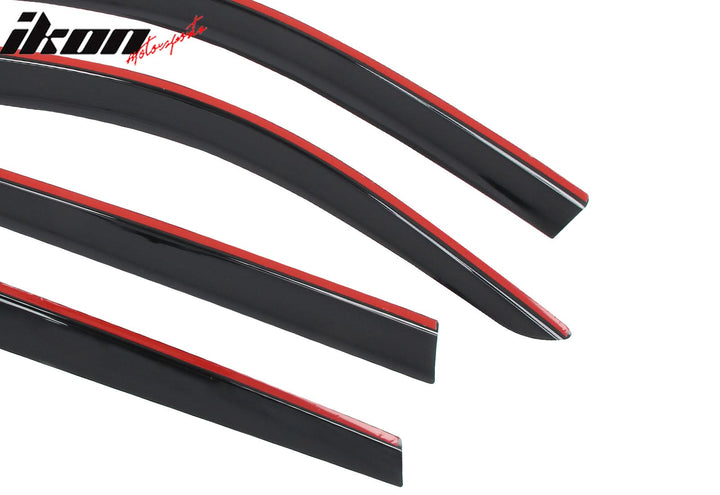 2019-2025 BMW G05 X5 Low Profile Style Tape on Window Visors Guards