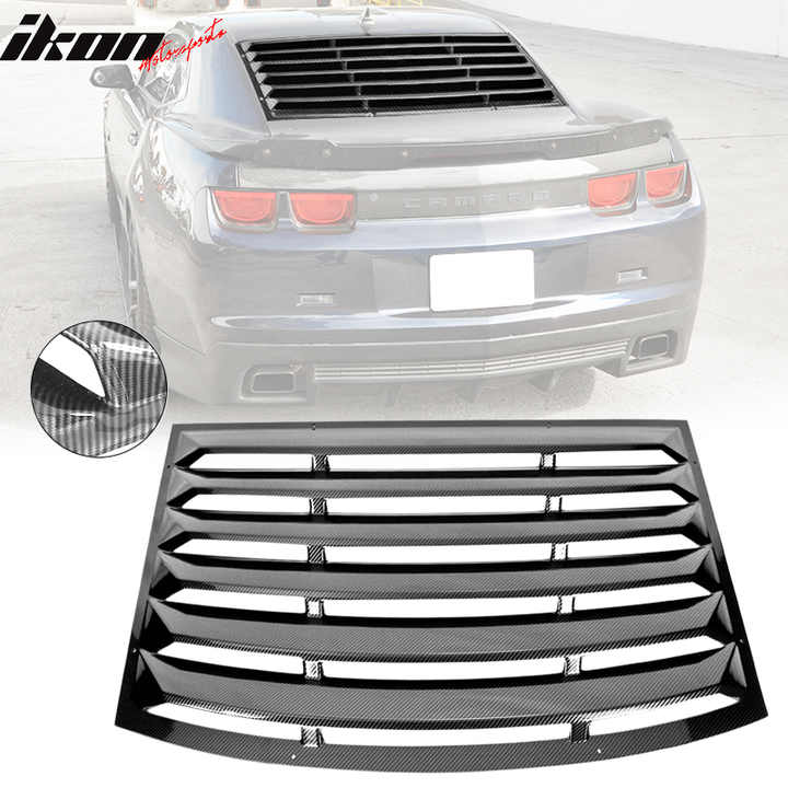 2010-2015 Chevy Camaro Rear Window Louver ABS