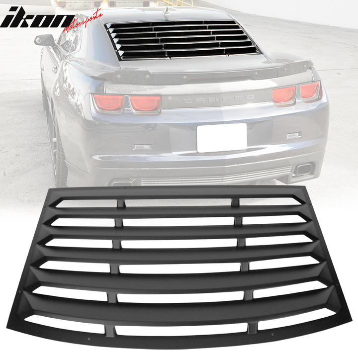 2010-2015 Chevy Camaro Rear Window Louver ABS