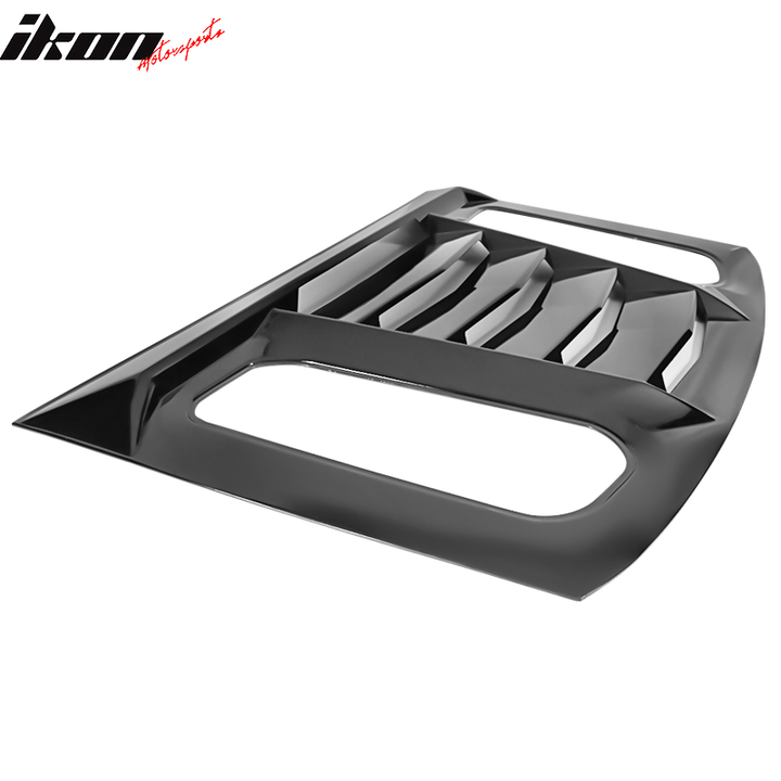 2016-2024 Chevy Camaro IKON V2 Style Window Louver ABS