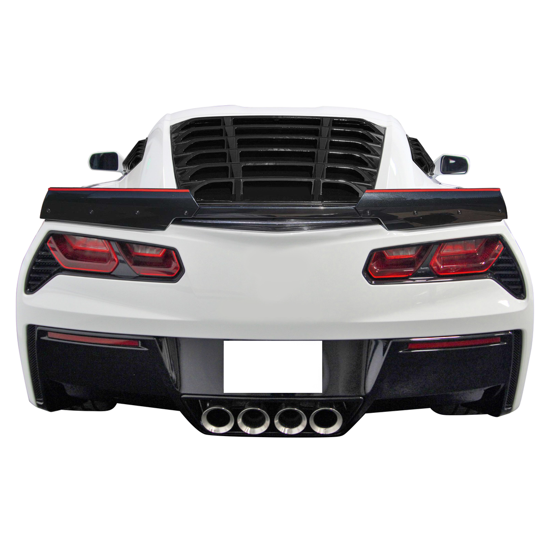 2014-2019 Chevy Corvette C7 Rear Window Louver ABS