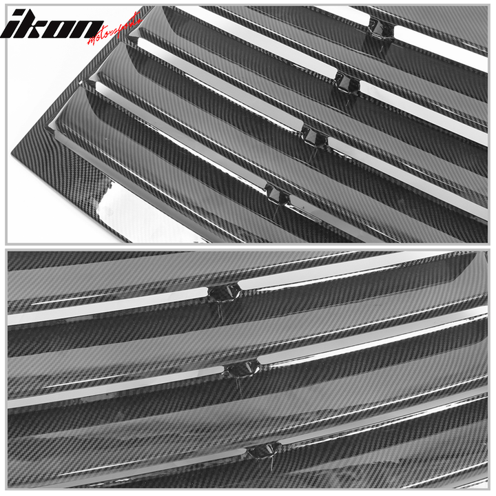2008-2023 Dodge Challenger XE Style CFL Rear Side Window Louver Scoops