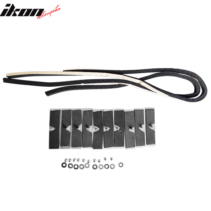 2016-2021 Honda Civic IKON Style Window Louver ABS