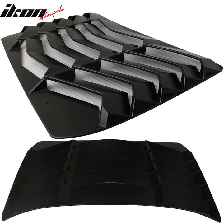 2016-2021Â Honda Civic Sedan Rear Side Window Louver Quarter Panel ABS