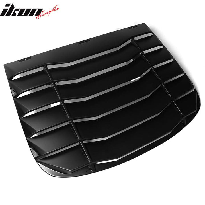 2003-2007 Infiniti G35 Coupe Unpainted ABS Rear Window Louver