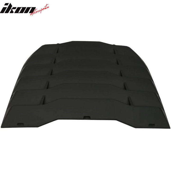 2009-2020 Nissan 370Z Coupe IKON Style Rear Window Scoop Louver Cover