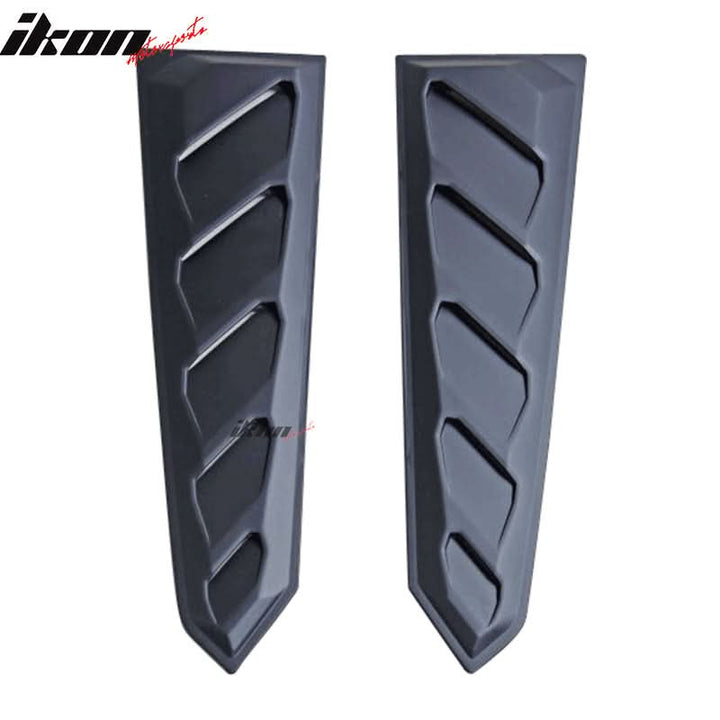 2015-2023 Ford Mustang Coupe Unpainted Rear Window Louver ABS