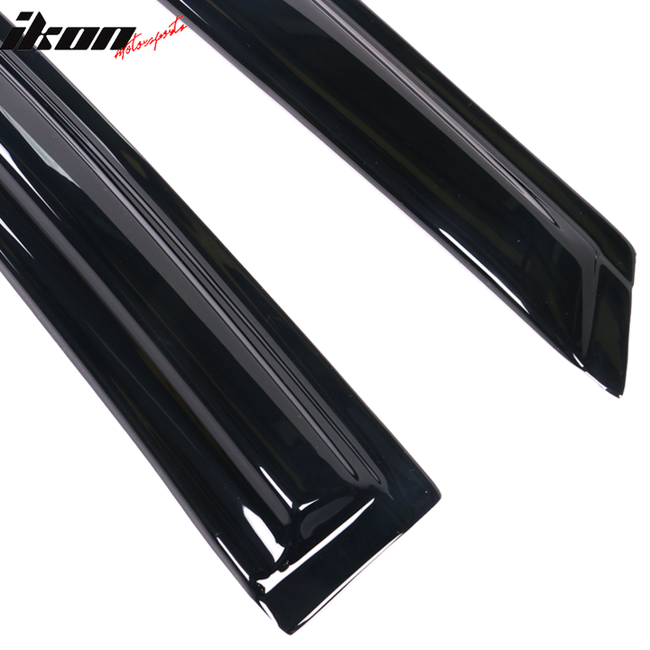 2012-2018 Ford Focus Acrylic 4PC Tape On Window Visors Rain Guard Vent