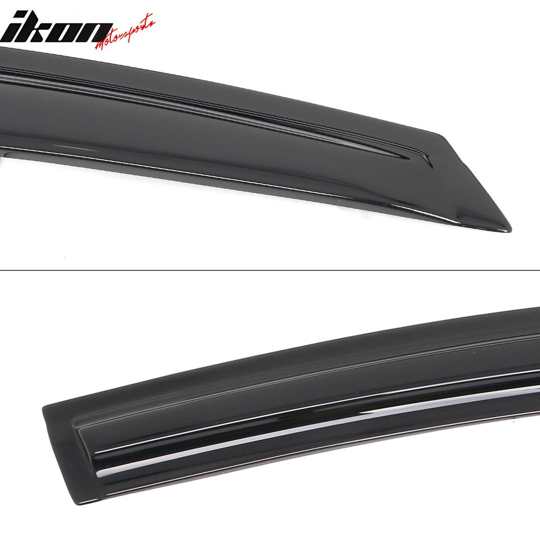 2015-2019 Hyundai Sonata Mugen Style Smoke Tinted Window Visor Acrylic