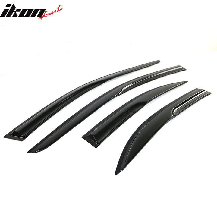 2003-2008 Mazda 6 Mugen Style Smoke Tinted Window Visor Acrylic