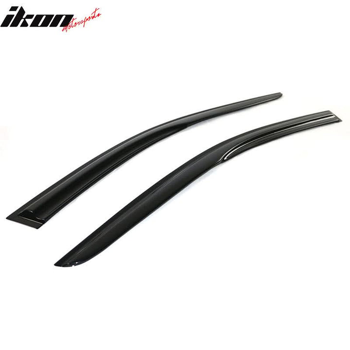 2003-2008 Mazda 6 Mugen Style Smoke Tinted Window Visor Acrylic