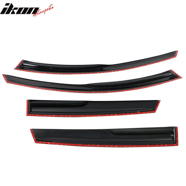 2013-2016 Mazda CX5 Mug Style 4PC Window Visor Sun Windshield Acrylic