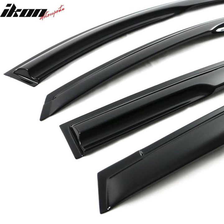 2013-2016 Mazda CX5 Mug Style 4PC Window Visor Sun Windshield Acrylic