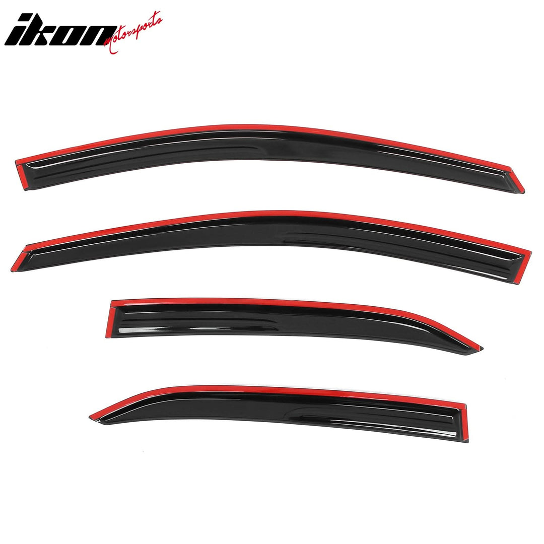 2018-2024 Toyota Camry Mugen V2 Style Tape on Window Visors Guards