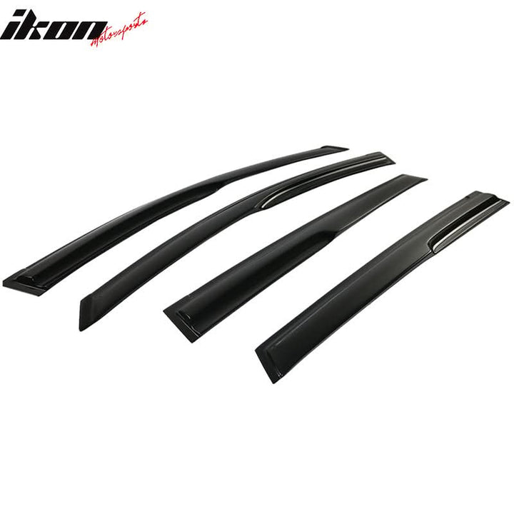 2013-2018 Toyota RAV4 Acrylic 4PC Window Visors Tape On Rain Guard