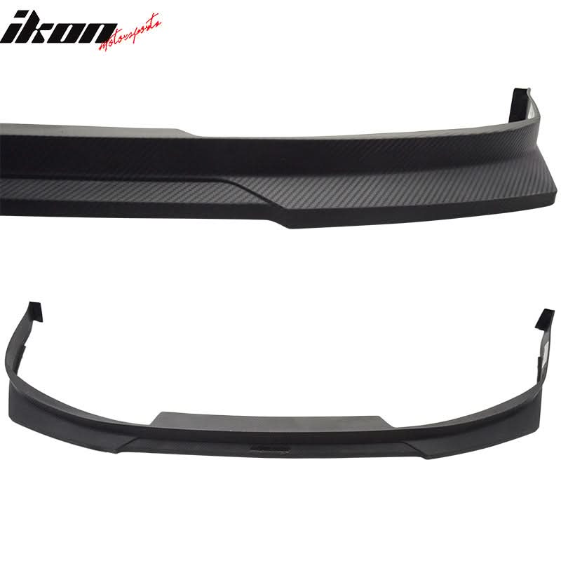 2001-2002 Honda Accord HC1 Style Carbon Fiber Texture Front Bumper Lip