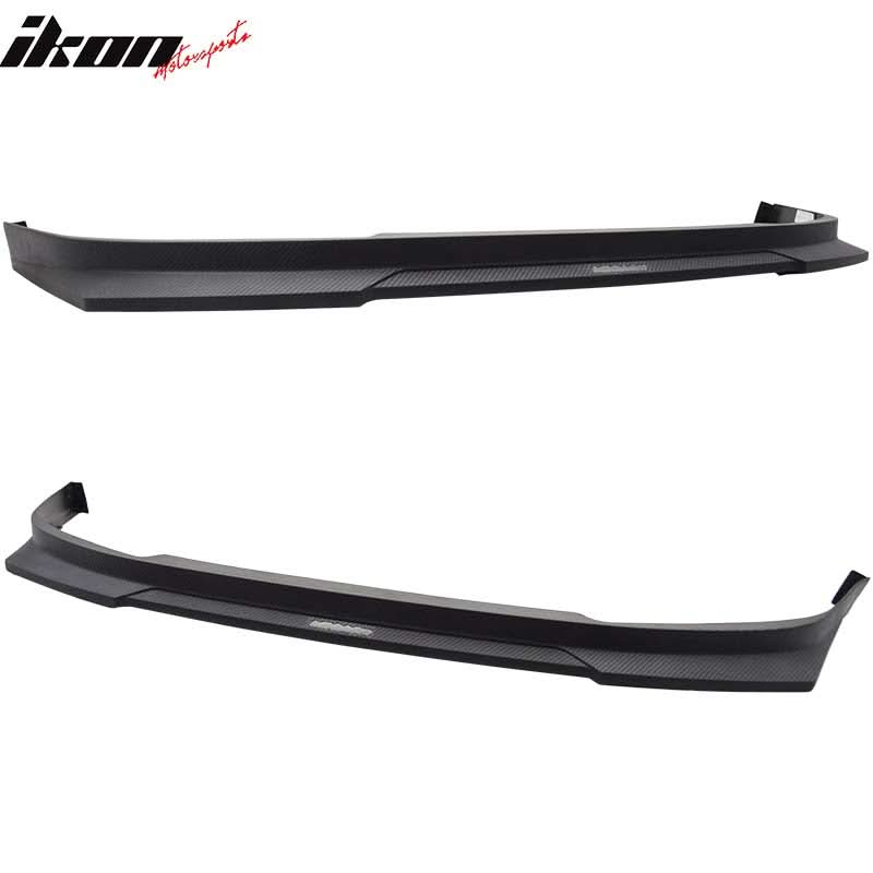 1994-1997 Acura Integra Matte Black CF Texture Front Bumper Lip PP