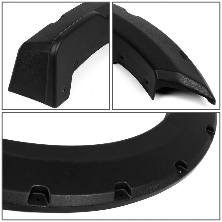15-17 Ford F-150 Pocket Style Wheel Flares - Matte Black