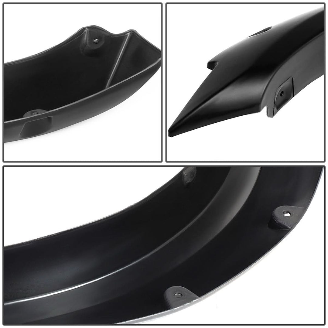 10-18 Dodge Ram 2500 3500 Pocket-Riveted Style Wheel Flares - Textured