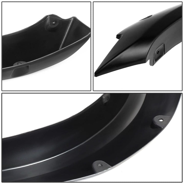 10-18 Dodge Ram 2500 3500 Pocket-Riveted Style Wheel Flares - Textured