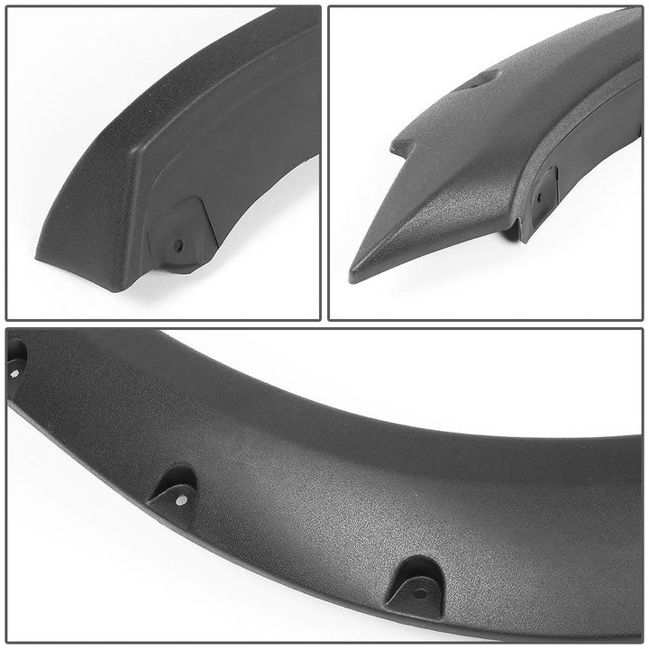 10-18 Dodge Ram 2500 3500 Pocket-Riveted Style Wheel Flares Textured