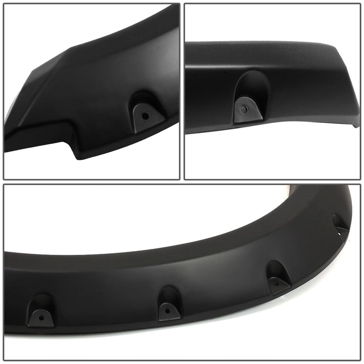 09-18 Dodge Ram 1500 Pocket-Riveted Style Wheel Flares Textured