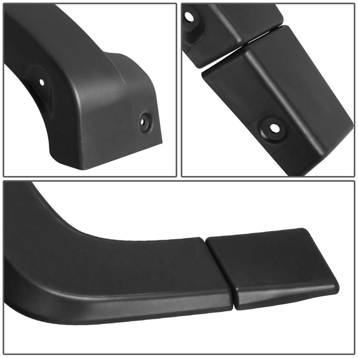 2014-2019 Chevrolet Silverado Wheel Flares 4pc Matte Black