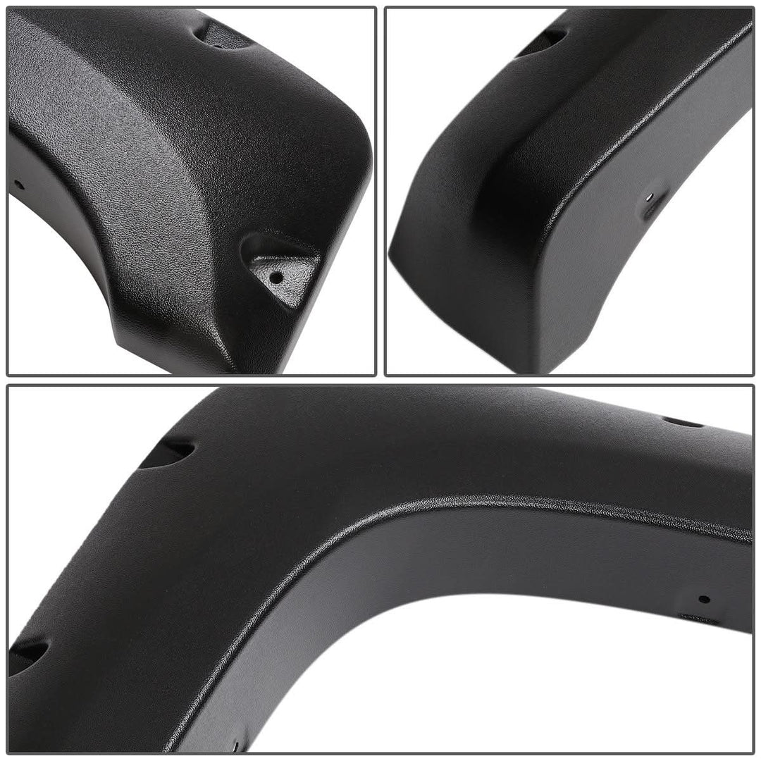 07-14 Chevrolet Silverado Pocket-Riveted Style Wheel Flares - Textured