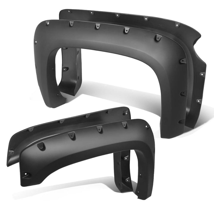 2007-2013 Chevrolet Silverado 1500 Pocket-Riveted Style Wheel Flares