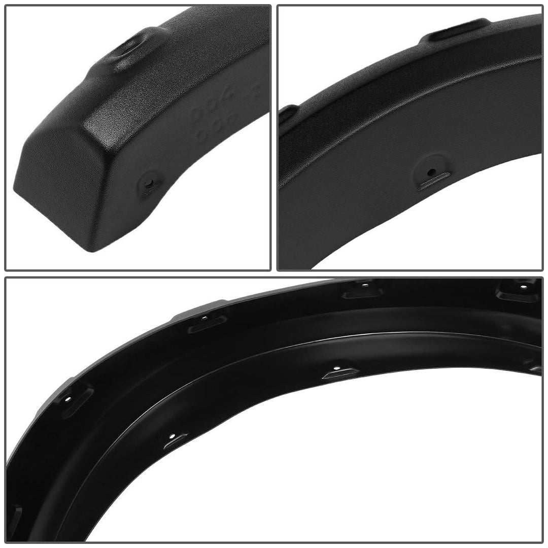 2010-2017 Dodge Ram 2500/3500 Pocket-Riveted Wheel Flares Dually