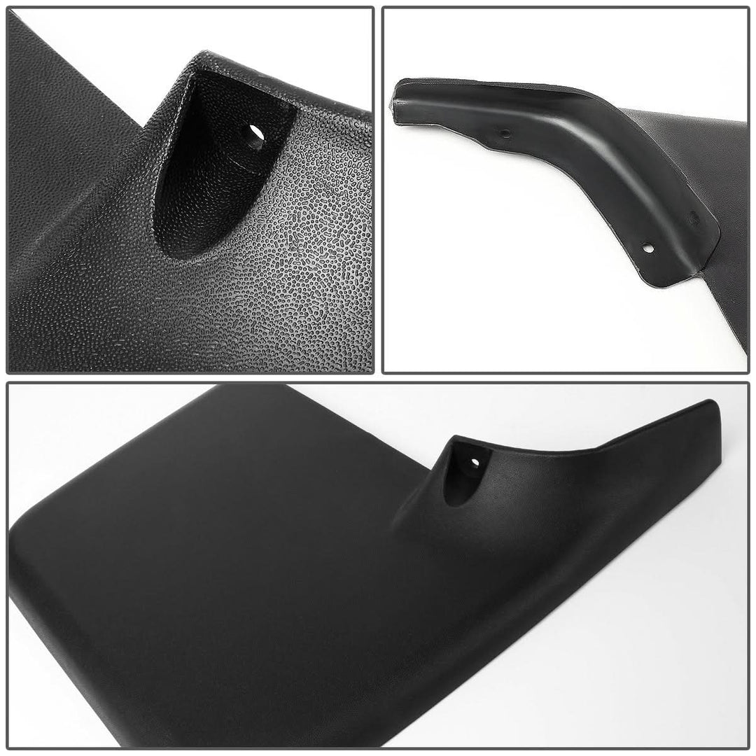 2004-2014 Ford F-150 Mud Guard Flaps 4PC Set Matte Black