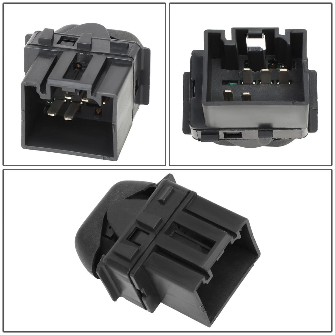 2003-2008 Ford Crown Victoria Power Window Switch Rear Side Black