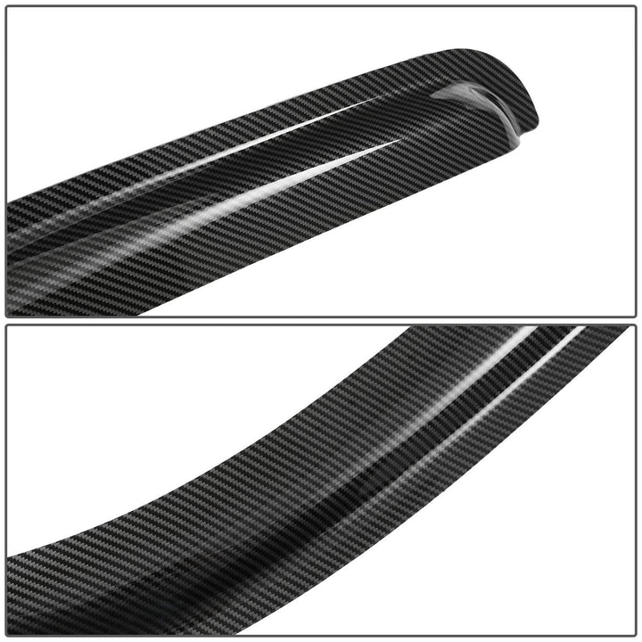 99-07 Chevrolet Silverado GMC Sierra Standard Cab Window Visors Carbon Fiber