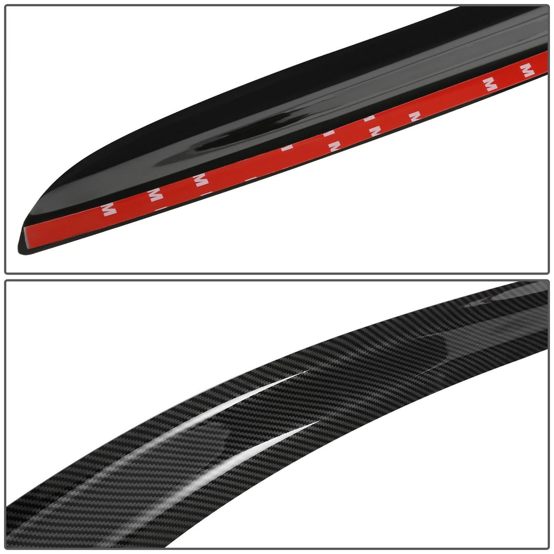 02-09 Dodge Ram Carbon Fiber Style Window Visors Crew Cab 4pc