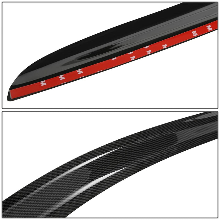 02-09 Dodge Ram Carbon Fiber Style Window Visors Crew Cab 4pc