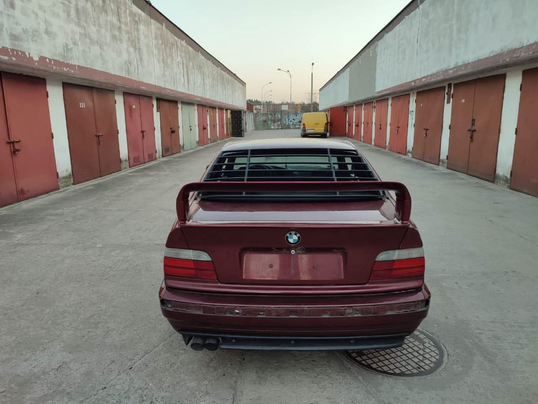 BMW E36 Coupe Series 3 Black Back Windshield Louvers (1992 - 1999)