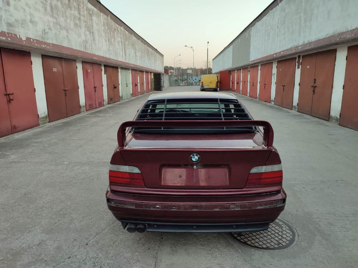 BMW E36 Coupe Series 3 Black Back Windshield Louvers (1992 - 1999)
