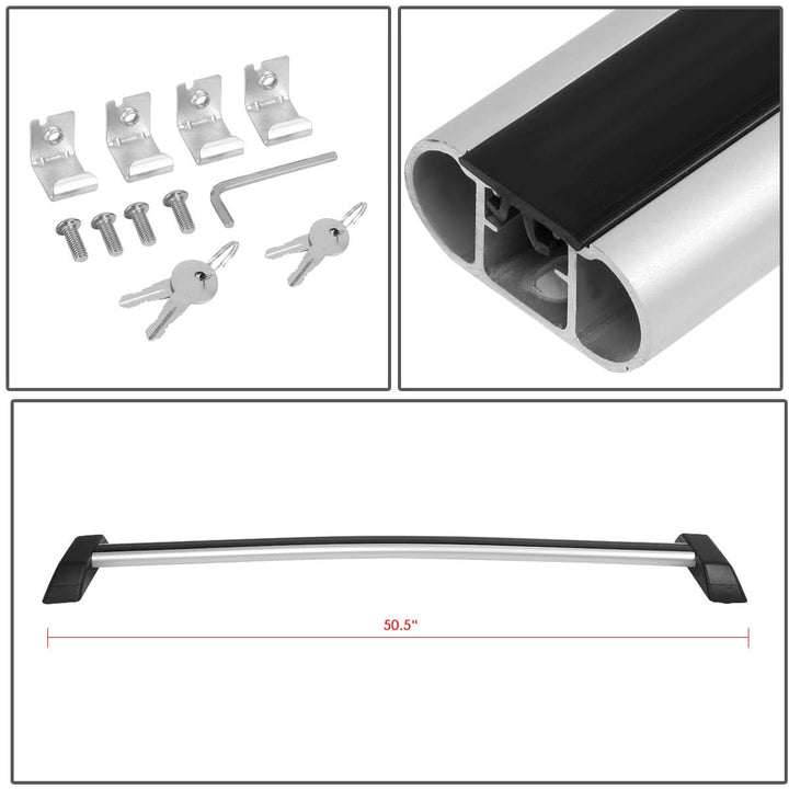 06-10 Hummer H3 Roof Rack Cross Bar - Mounts onto OEM Rails