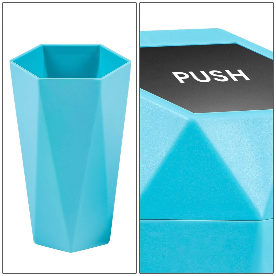 Vehicle-Mounted Garbage Can - Tiffany Blue