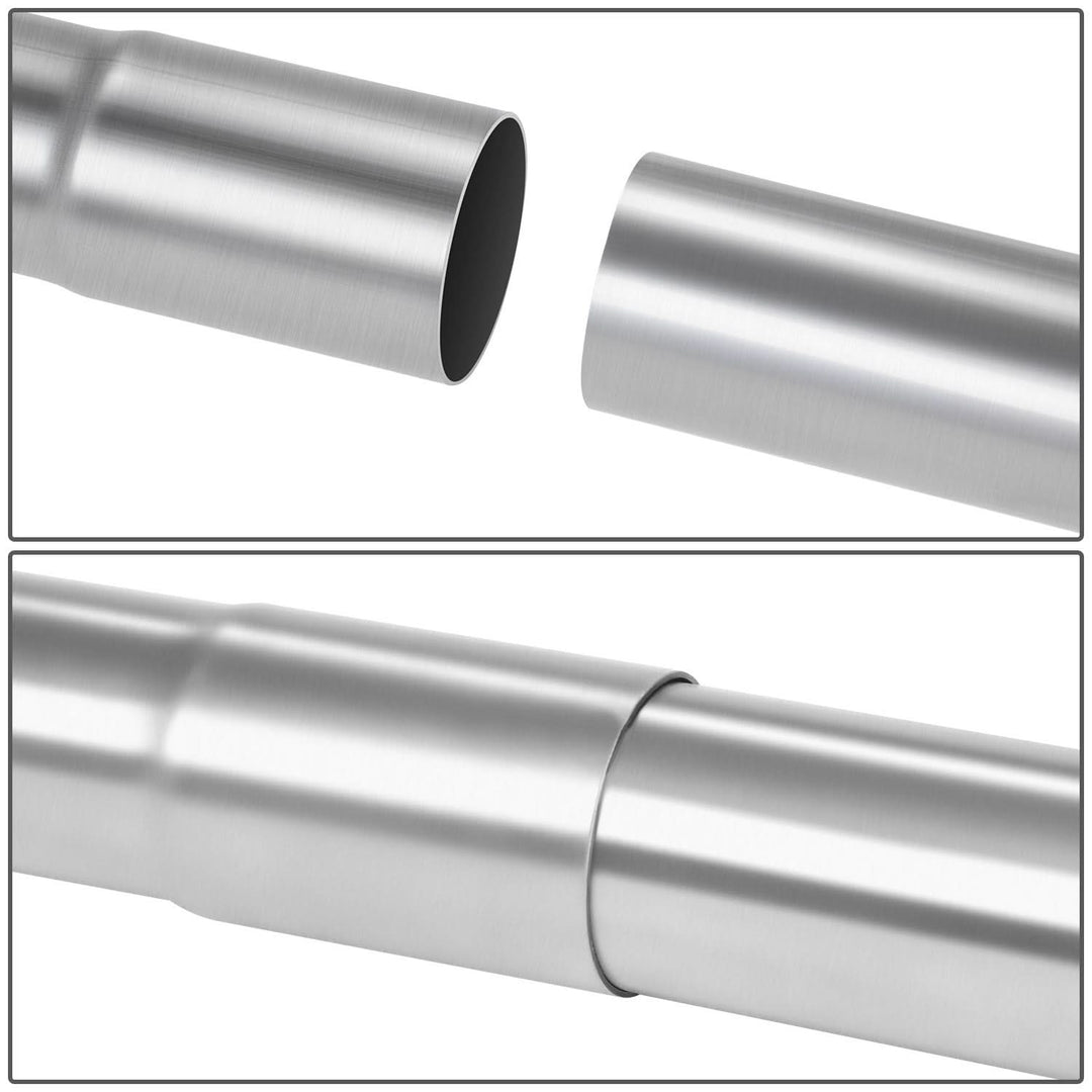 2" to 2.15" Flared Exhaust Pipe U-Bend Tubing 180 Degree Mild Steel