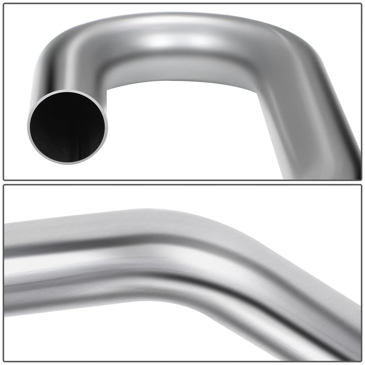 2.25" OD 45/180 Degree U-Bend Exhaust Pipe Tubing 18-Gauge