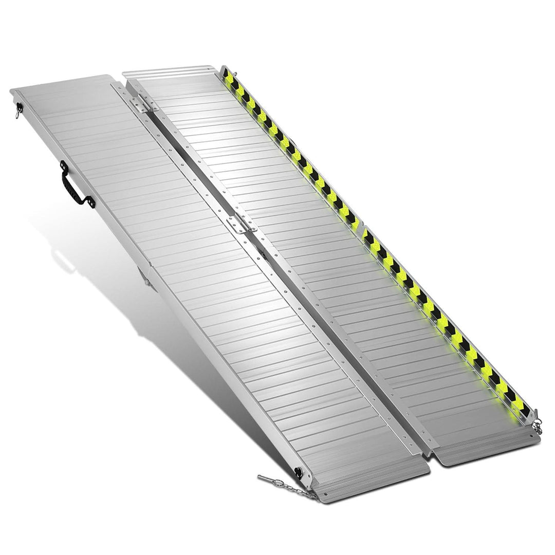 29" x 6' Aluminum Wheelchair Ramp - Silver