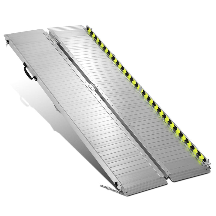 29" x 6' Aluminum Wheelchair Ramp - Silver