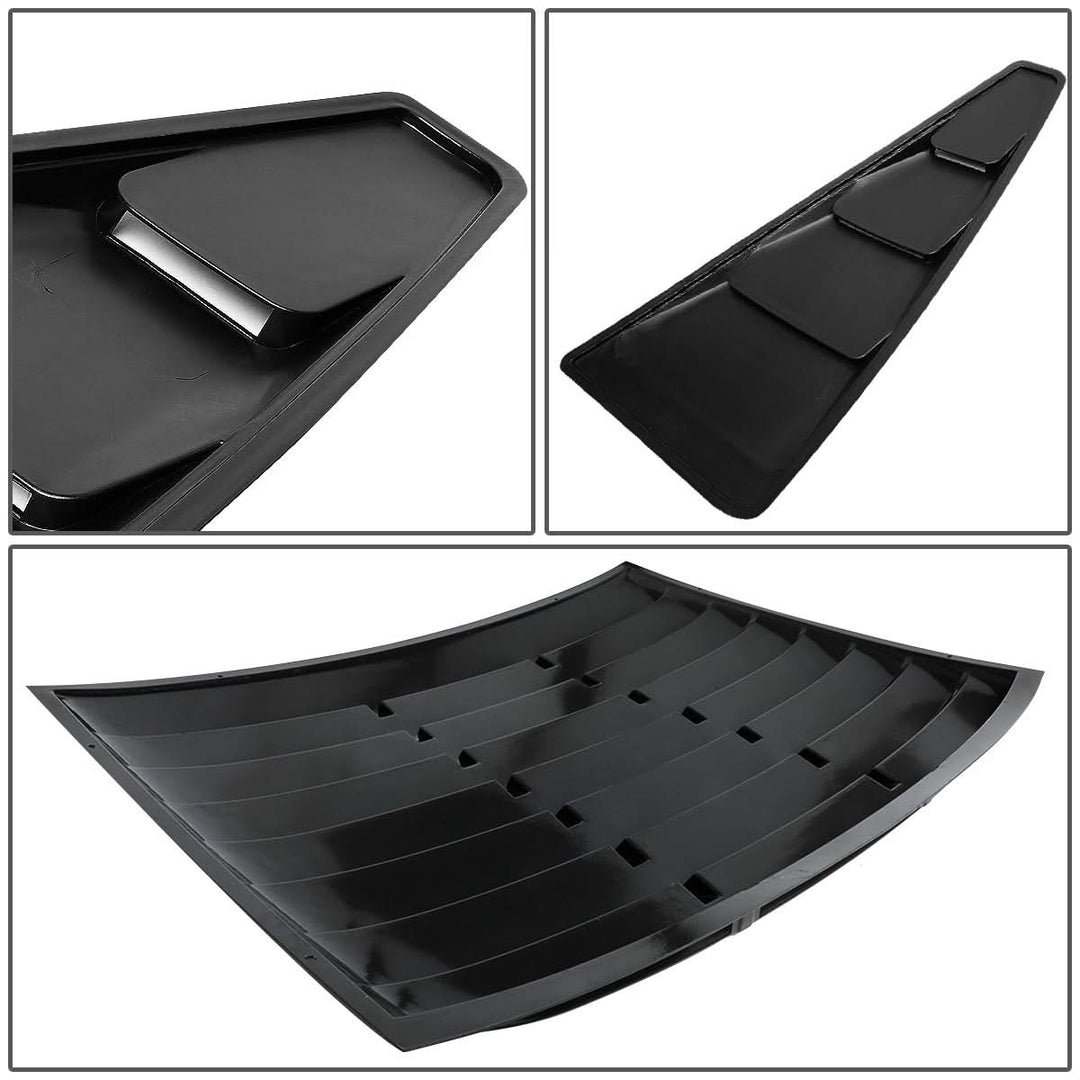 05-14 Ford Mustang Window Louver 3PCS Black (Non-Convertible)