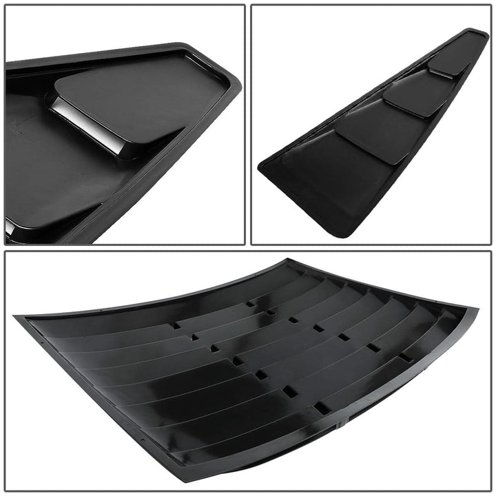 05-14 Ford Mustang Window Louver 3PCS Black (Non-Convertible)