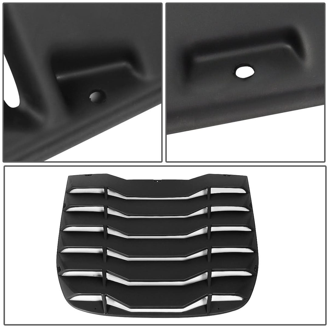 09-19 Nissan 370Z Coupe Rear Window Louver ABS