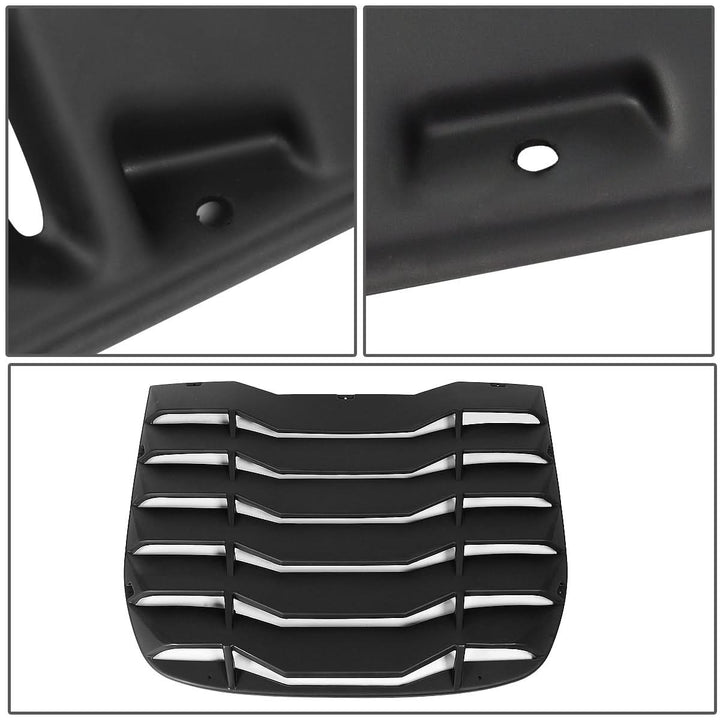 09-19 Nissan 370Z Coupe Rear Window Louver ABS