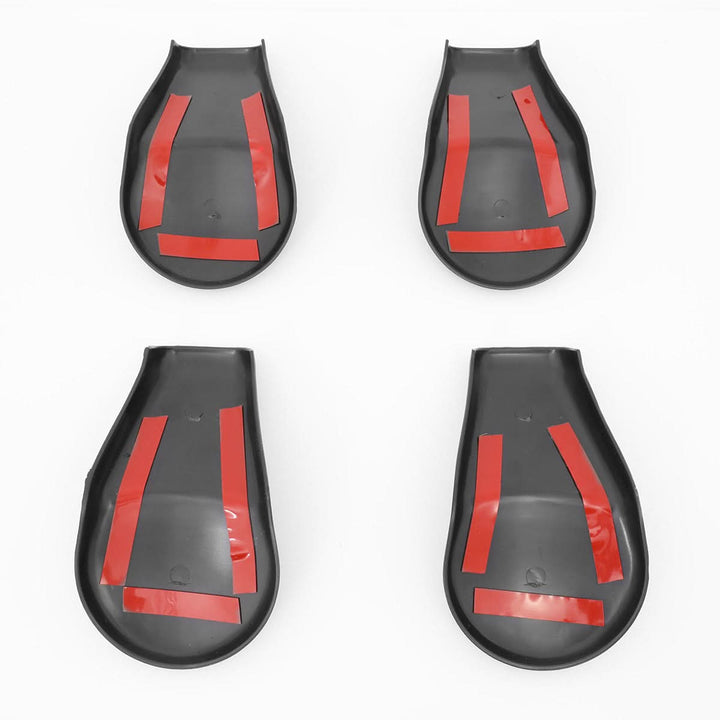2014-2019 Toyota Tundra Front Seat Bracket Cap Cover Set - Black