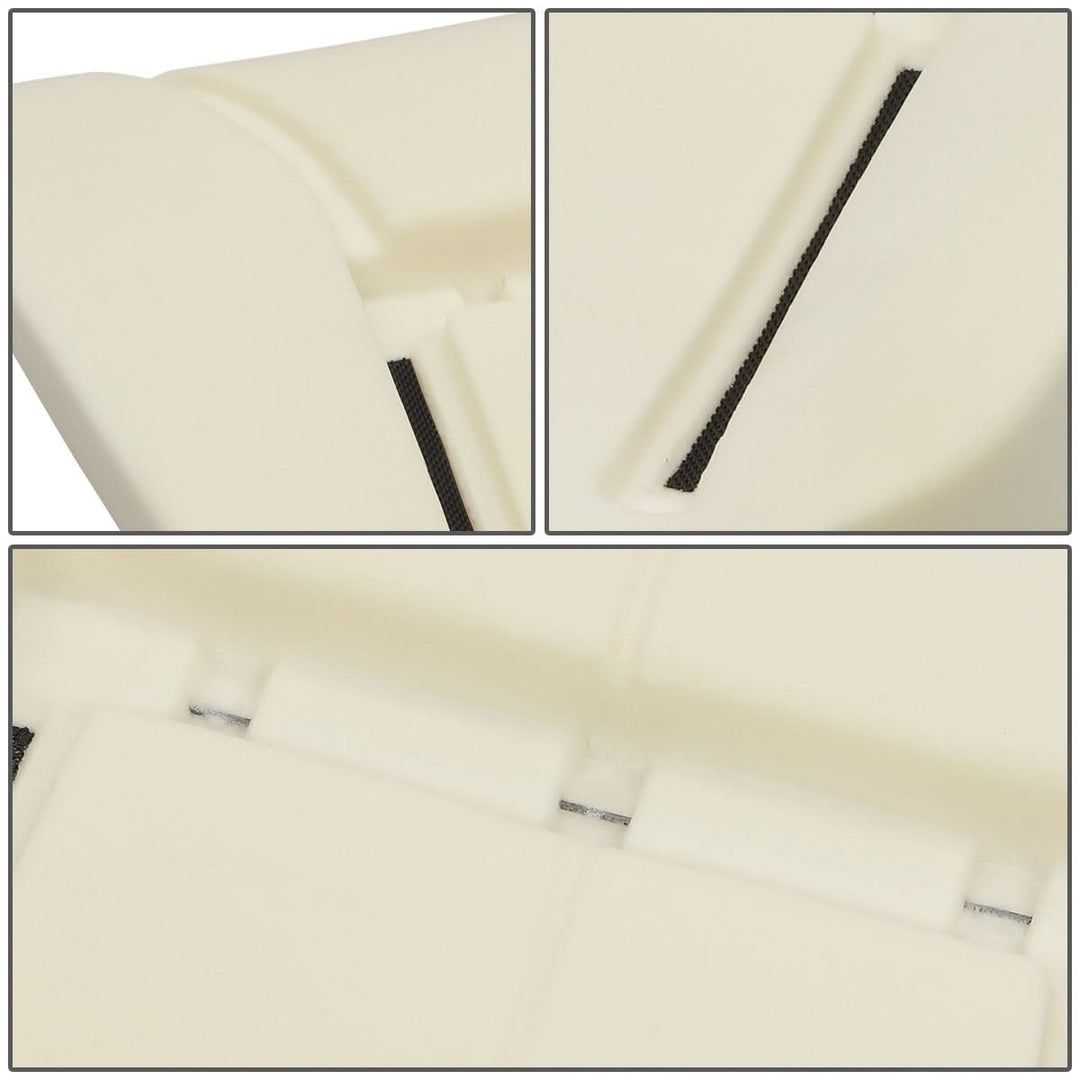 98-02 Dodge Ram Lower Bottom Seat Cushion Driver Side White